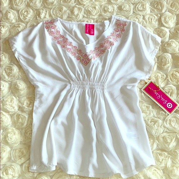 Lilly Pulitzer - Girls White Tunic - Picture 1 of 5